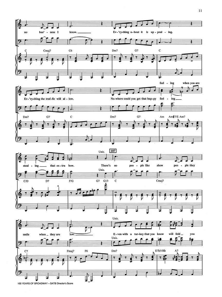 One Hundred Years of Broadway (Medley) - Image 4