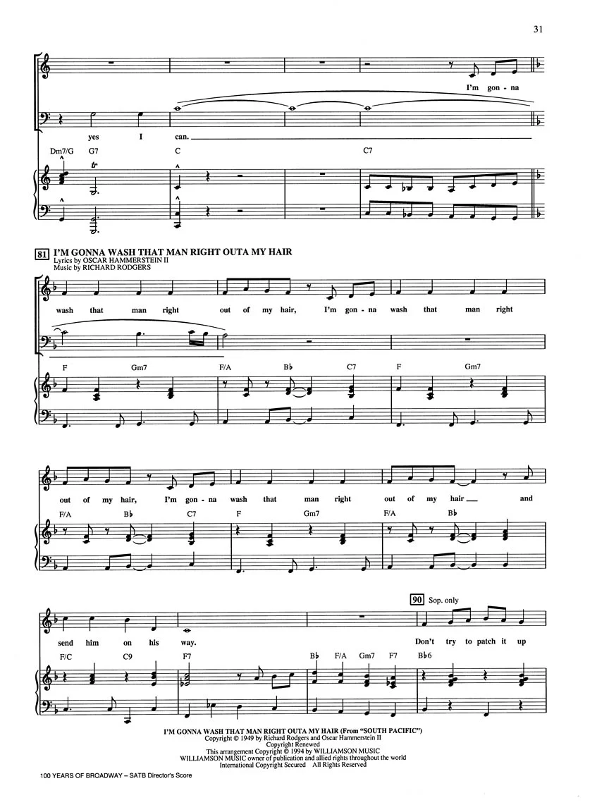 One Hundred Years of Broadway (Medley) - Image 5