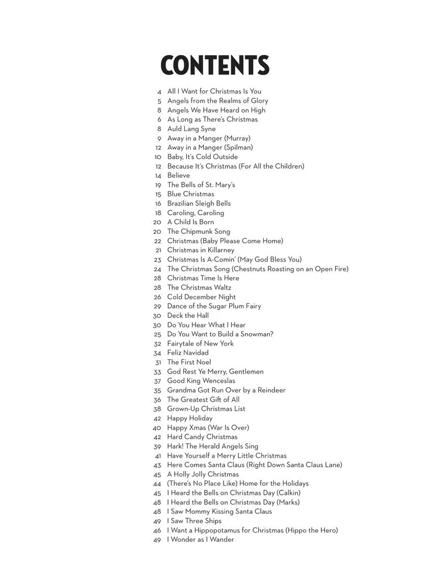 101 Christmas Songs for Viola - Image 2