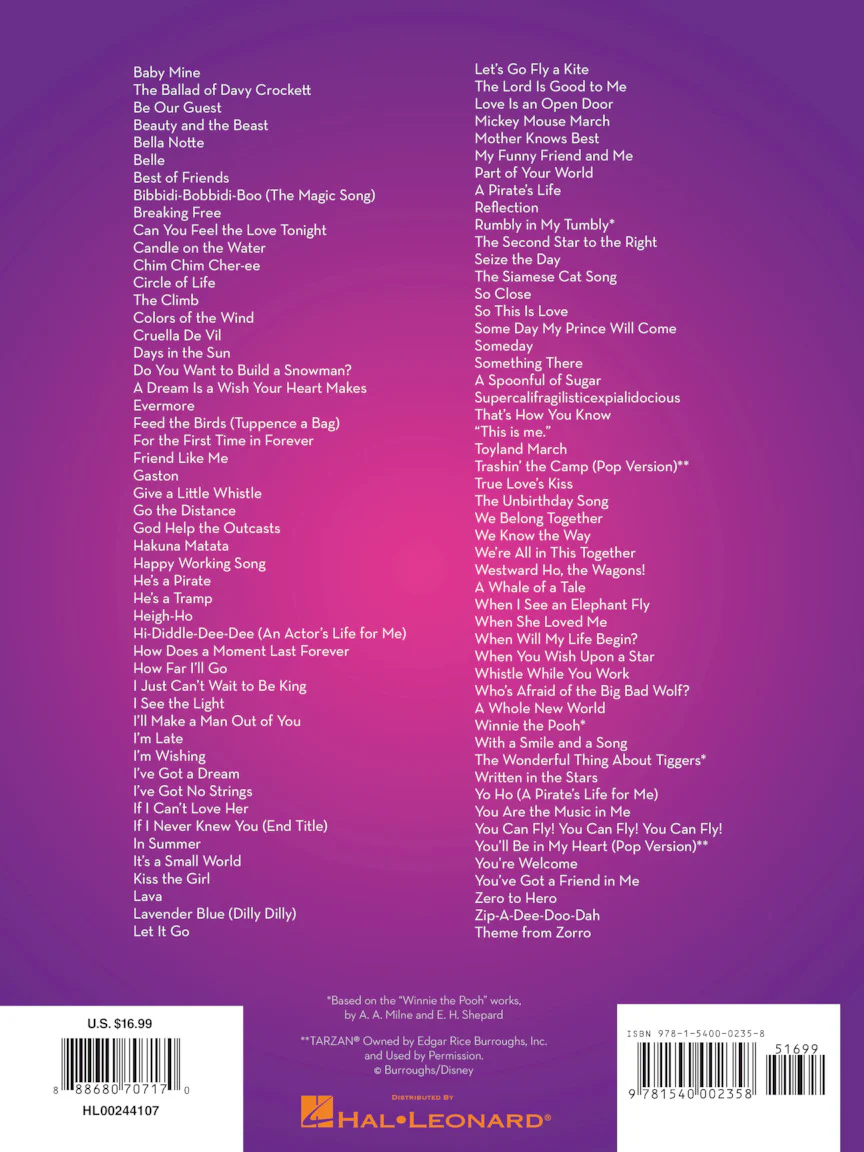 101 Disney Songs for Alto Sax Instrumental Solos - Image 6