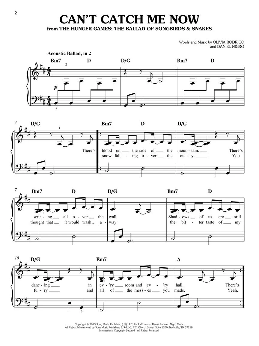 12 Hit Songs for Easy Piano - Image 3