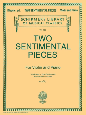 Two Sentimental Pieces Violin and Piano