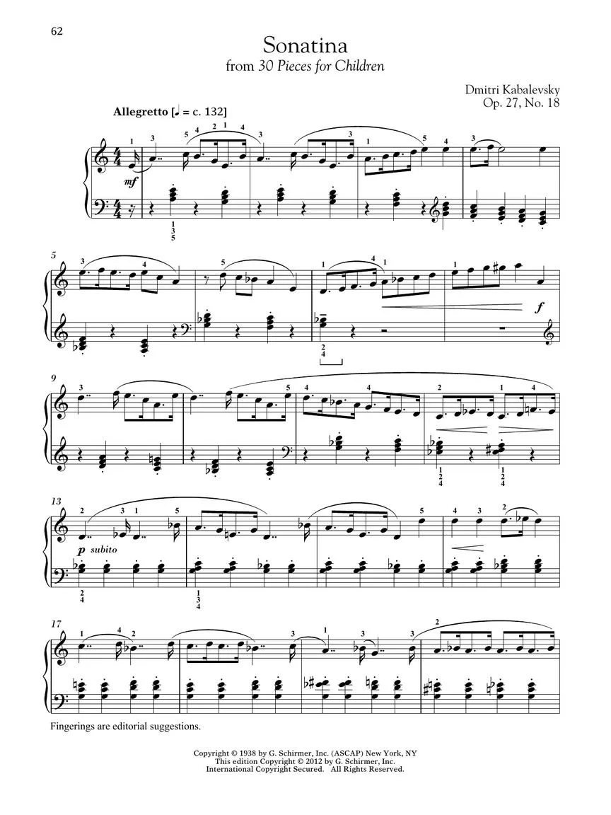 Twentieth Century - Early Intermediate Level - Schirmer Performance Editions - Image 7