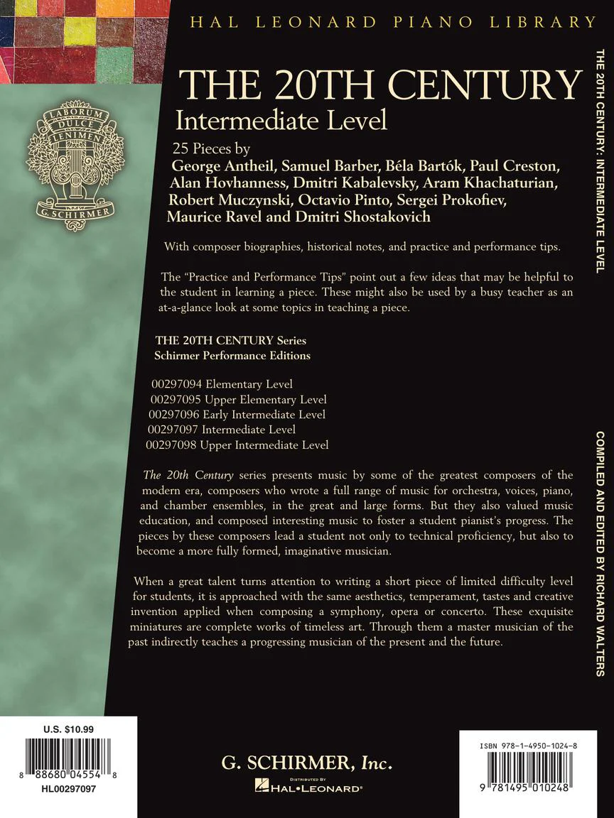 Twentieth Century - Intermediate Level - Schirmer Performance Editions - Image 8