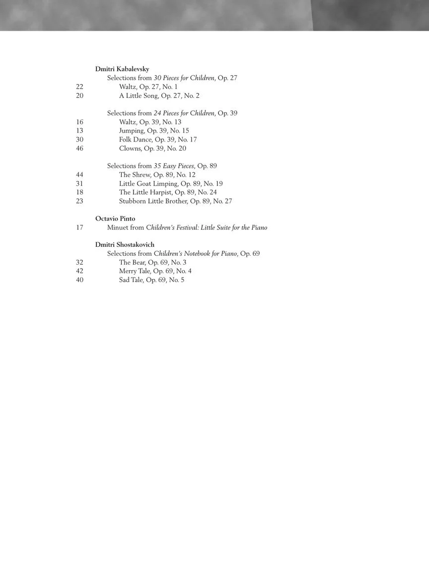 Twentieth Century - Upper Elementary Level - Schirmer Performance Editions - Image 3