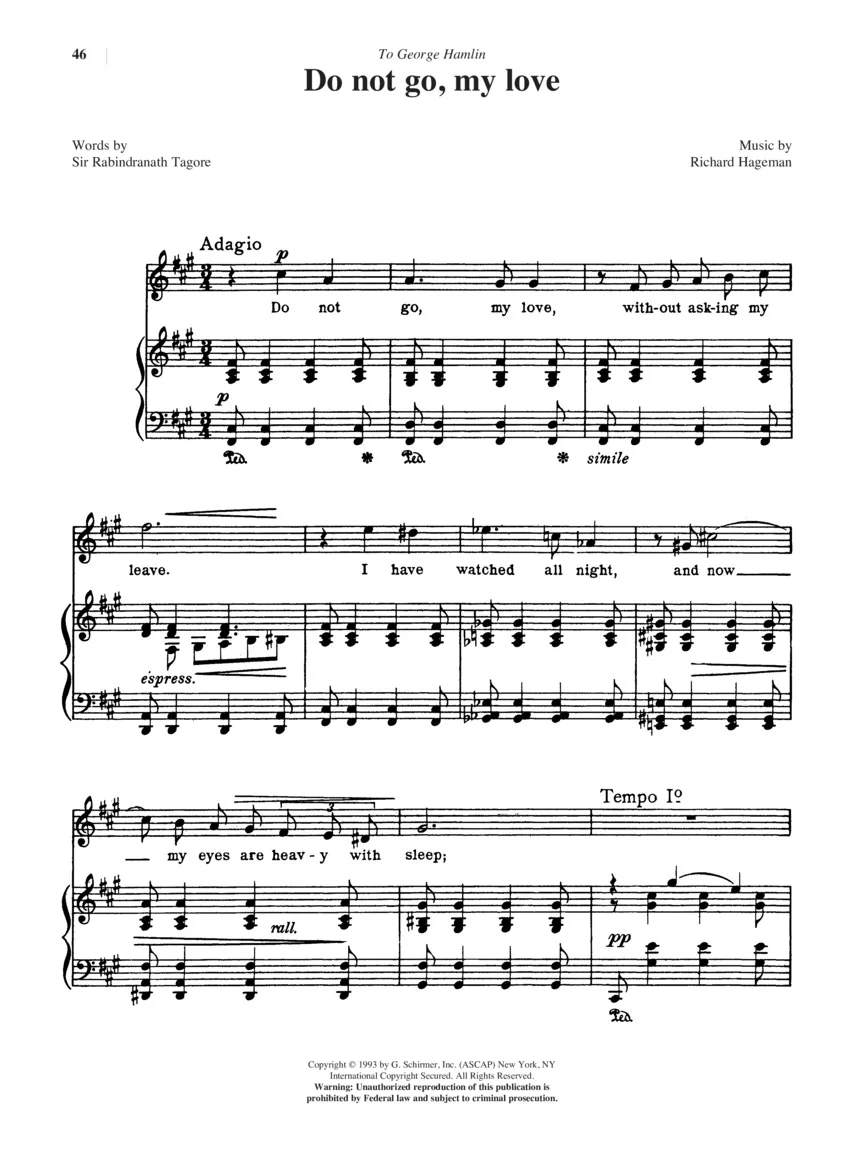 28 American Art Songs - High Voice And Piano - Image 5