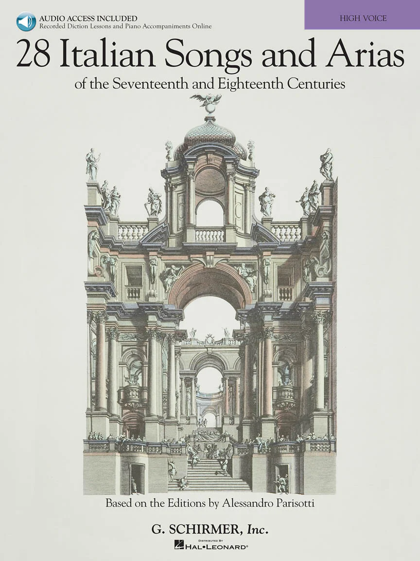 28 Italian Songs & Arias of the 17th & 18th Centuries High Voice