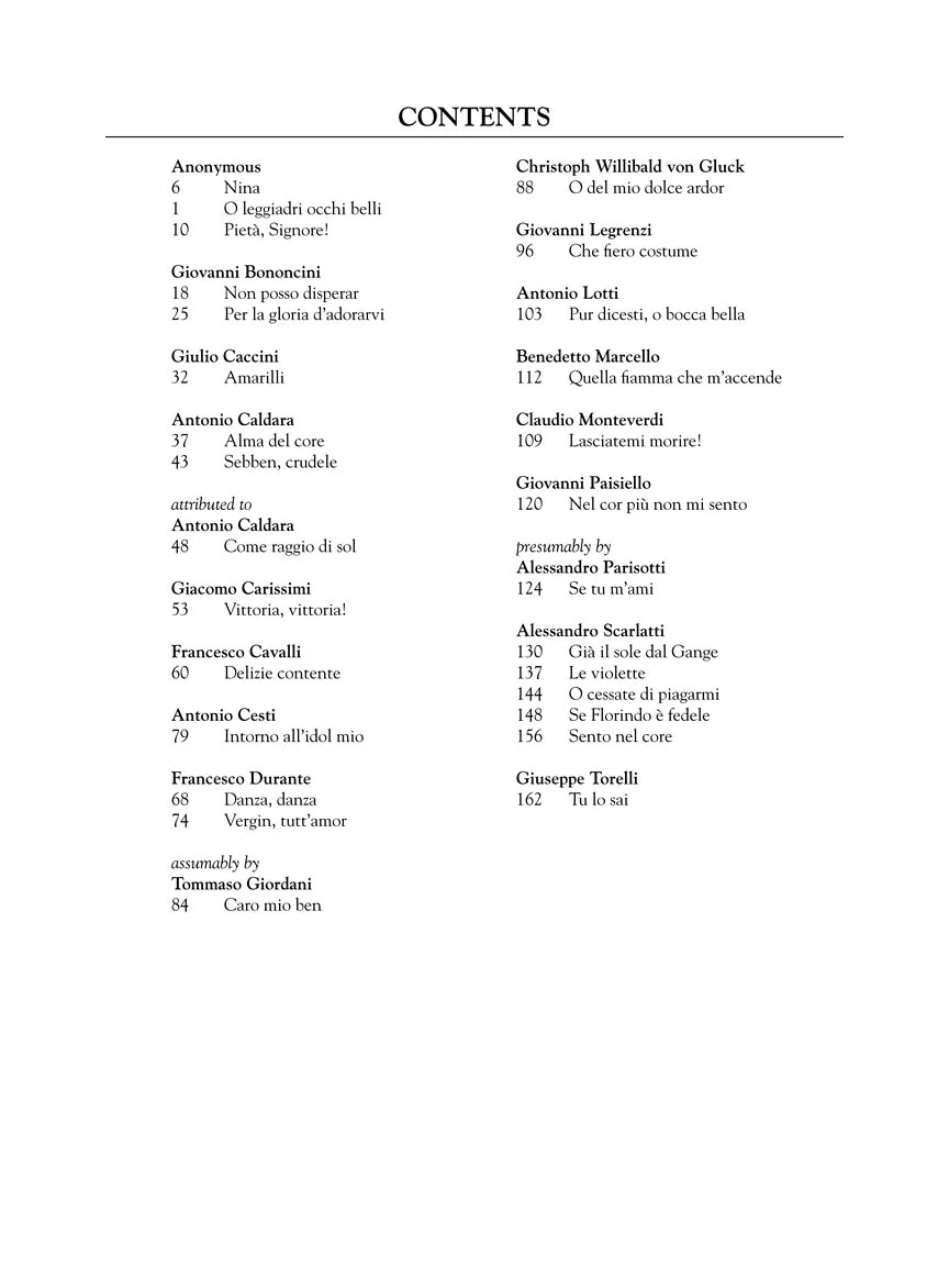 28 Italian Songs & Arias of the 17th & 18th Centuries - Image 3