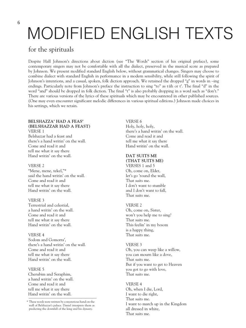 Johnson 30 Sprituals for Low Voice and Piano - Image 5