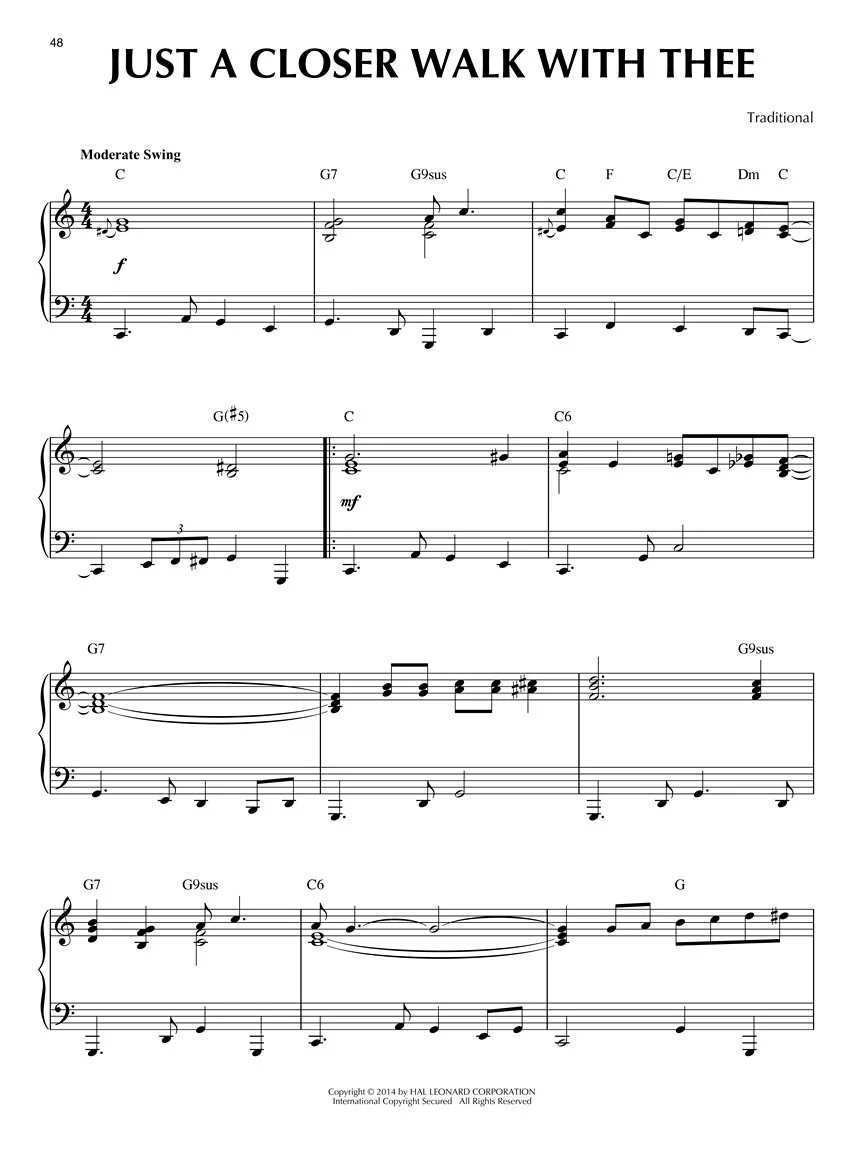 Gospel - Jazz Piano Solos Series Vol. 33 - Image 4
