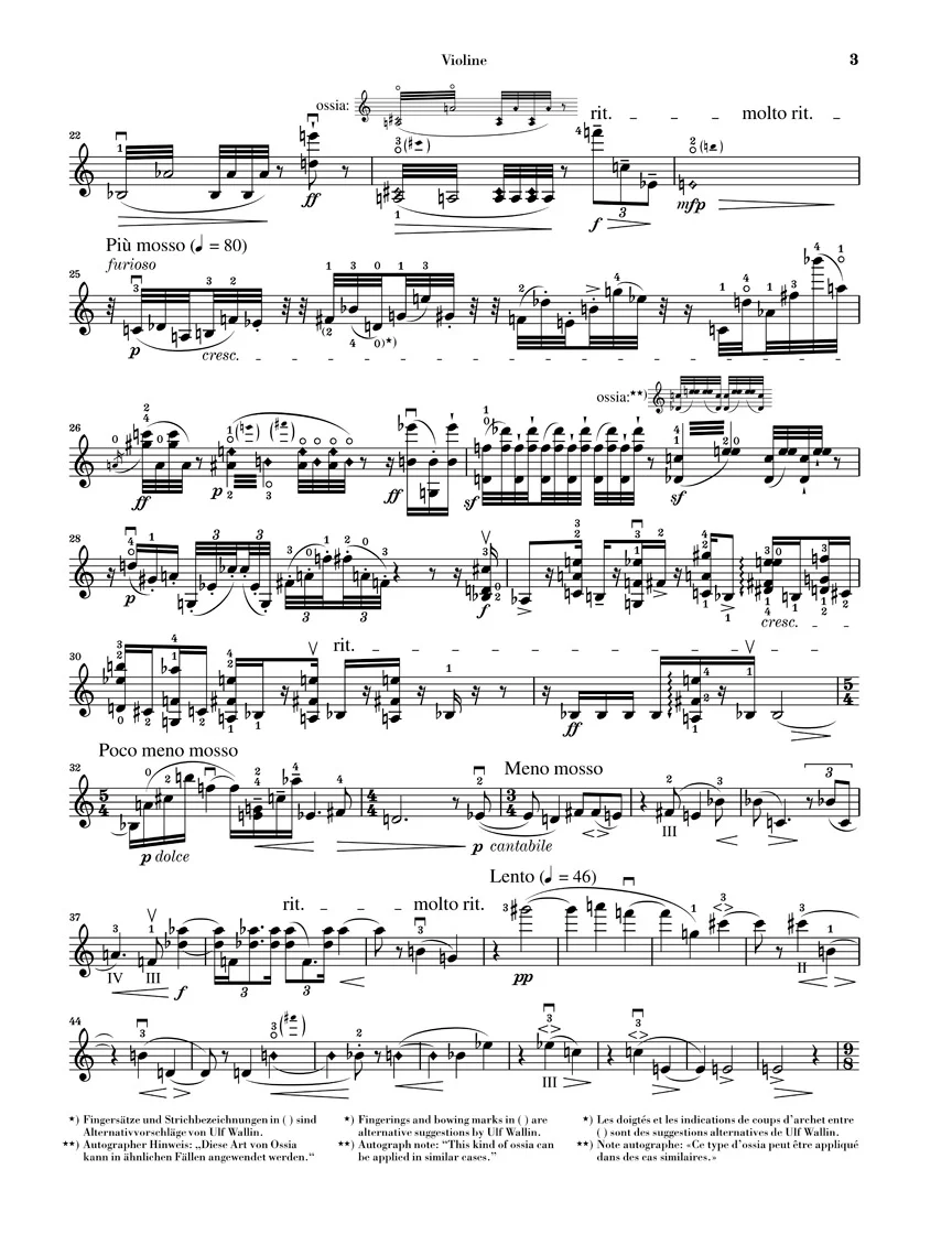Schönberg: Phantasy for Violin with Accompaniment of the Piano, Op. 47 (Score and Parts) - Image 5