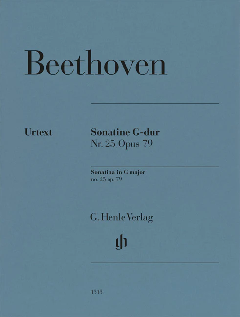 Beethoven: Piano Sonatina No. 25 G major, Op. 79