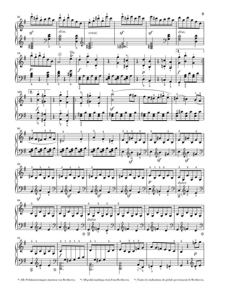 Beethoven: Piano Sonatina No. 25 G major, Op. 79 - Image 3