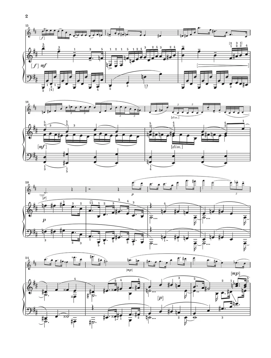 Prokofiev: Sonata D major, Op. 94 for Flute and Piano - Image 3