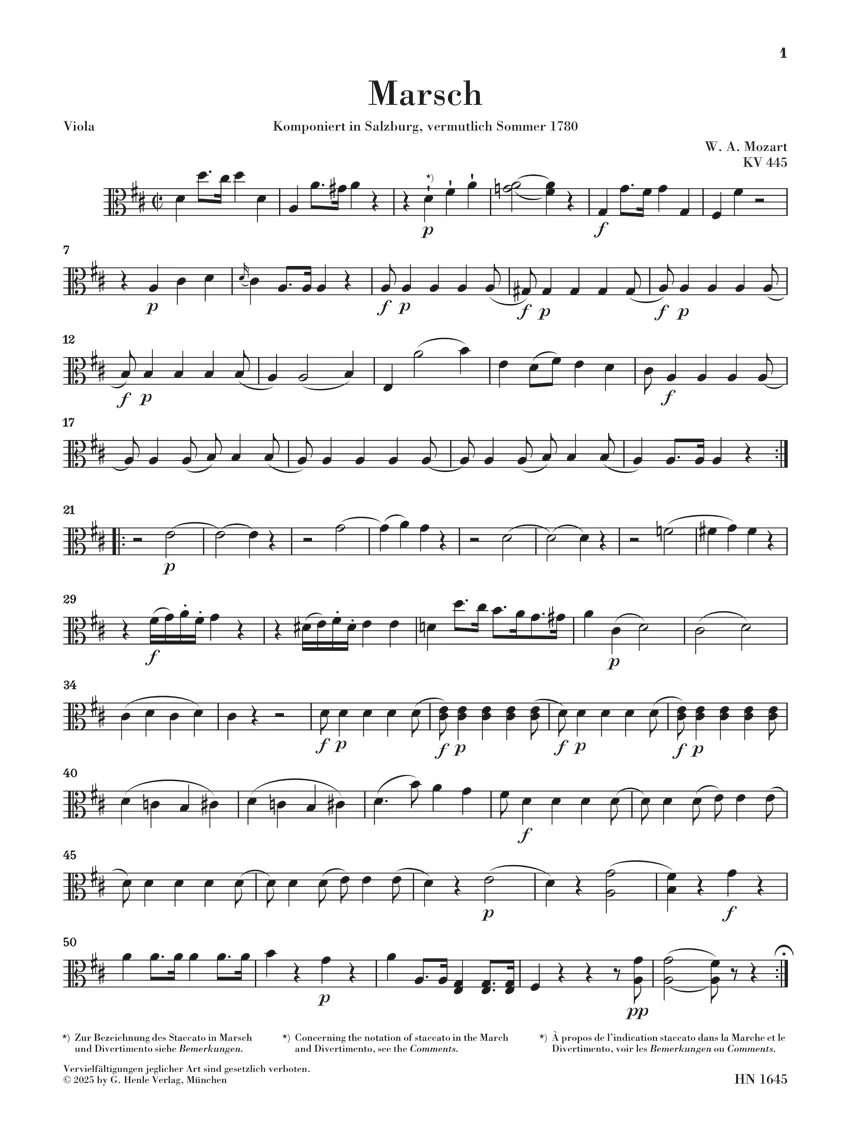 Mozart: March K. 445 and Divertimento K. 334 - Image 8