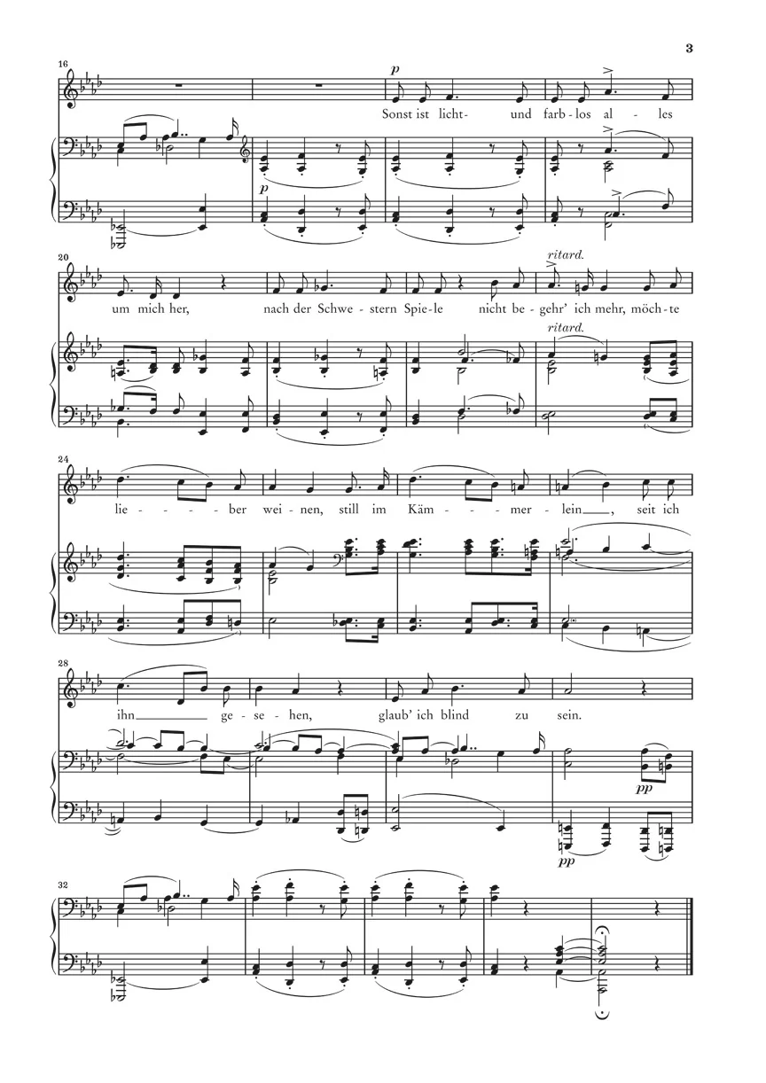 Schumann: Woman's Love and Life Op 42 (Frauenliebe und Leben) - Low Voice - Image 3