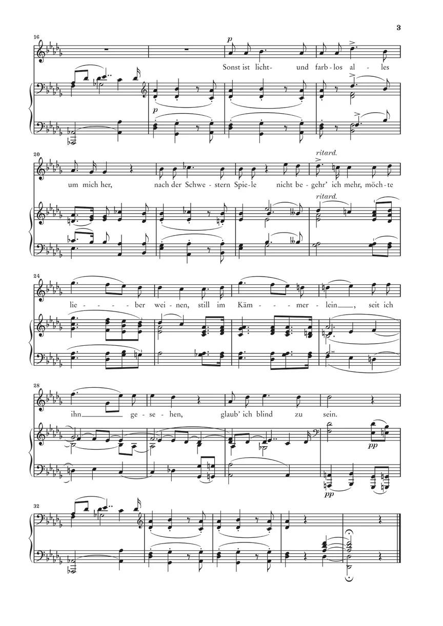 Schumann: Woman's Love and Life Op 42 (Frauenliebe und Leben) - High Voice - Image 3