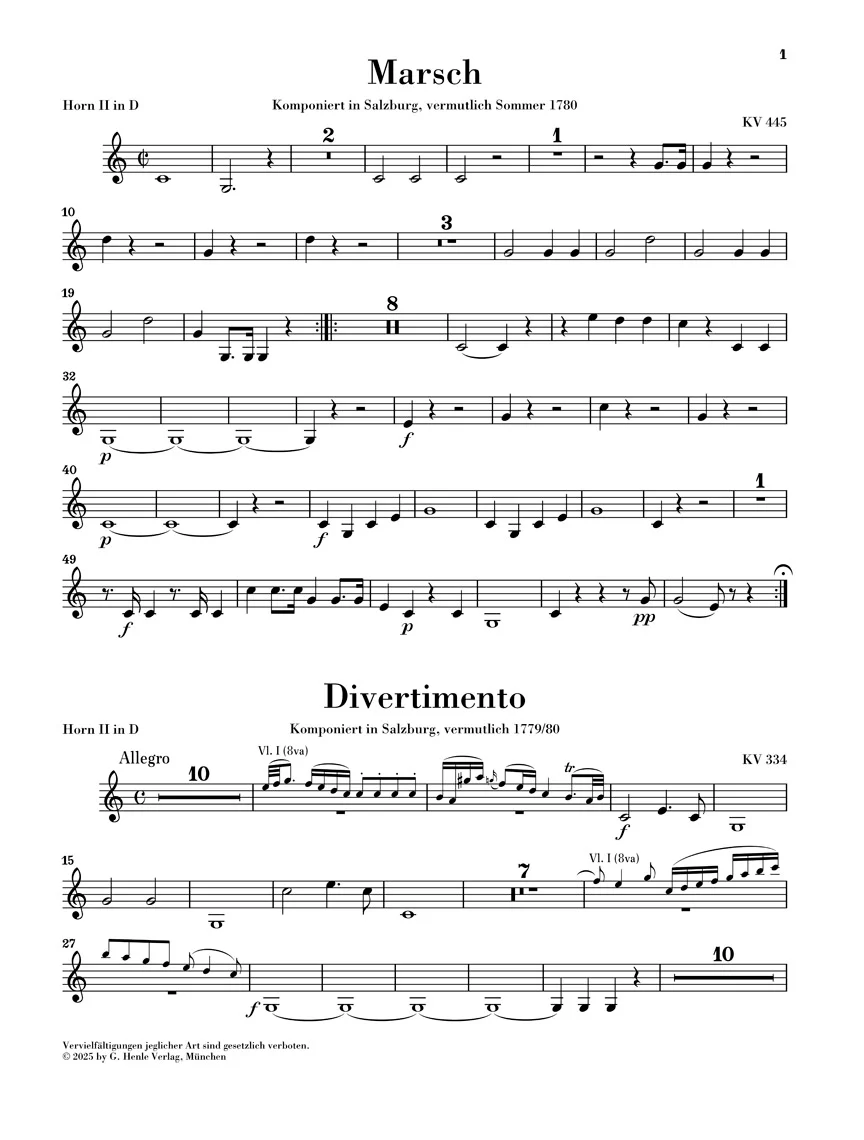 Mozart: March K. 445 and Divertimento K. 334 - Image 4