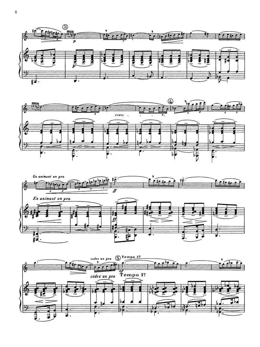 Eight Saxophone Pieces By French Composers - Alto Saxophone And Piano - Image 4