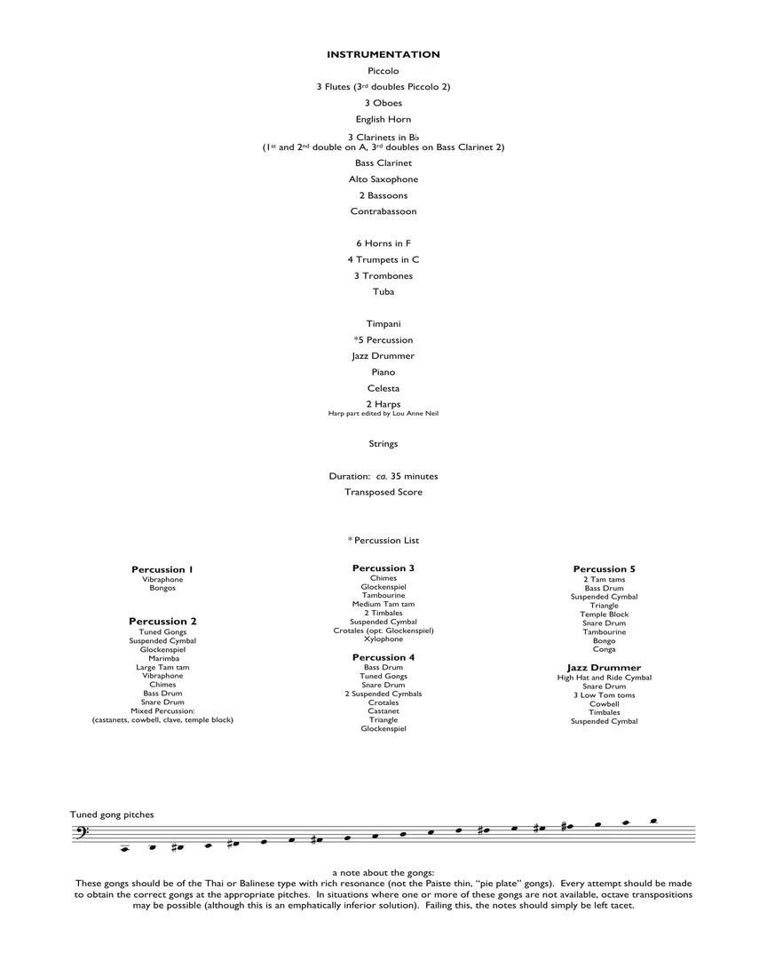 Adams: City Noir (Full Score) - Image 2