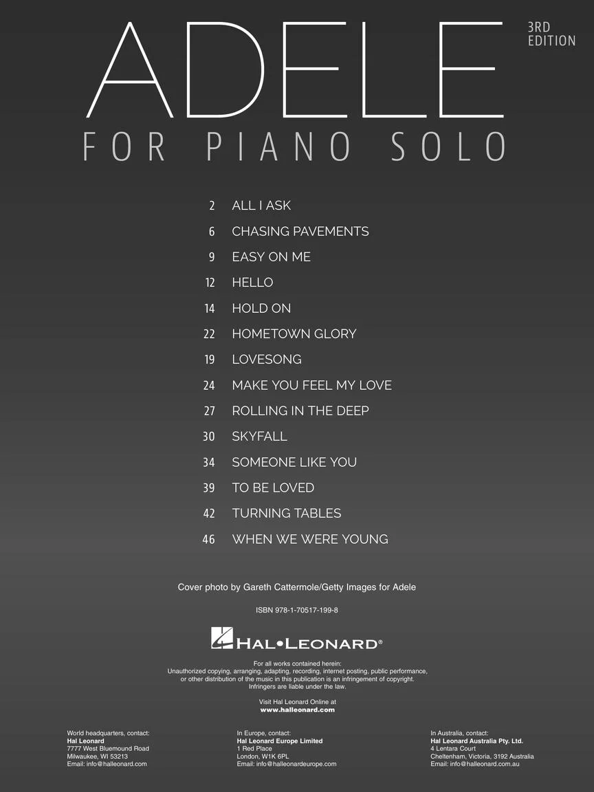 Adele: For Piano Solo - Image 2