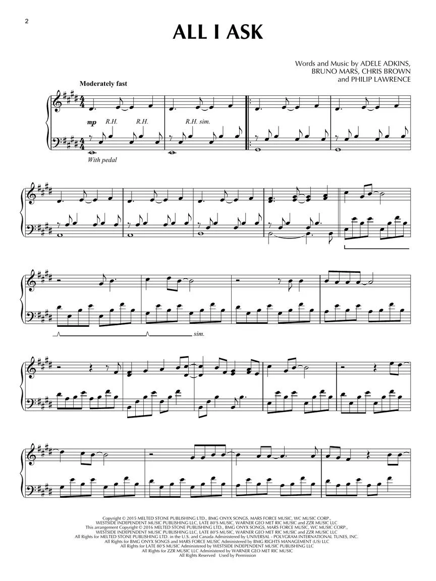 Adele: For Piano Solo - Image 3
