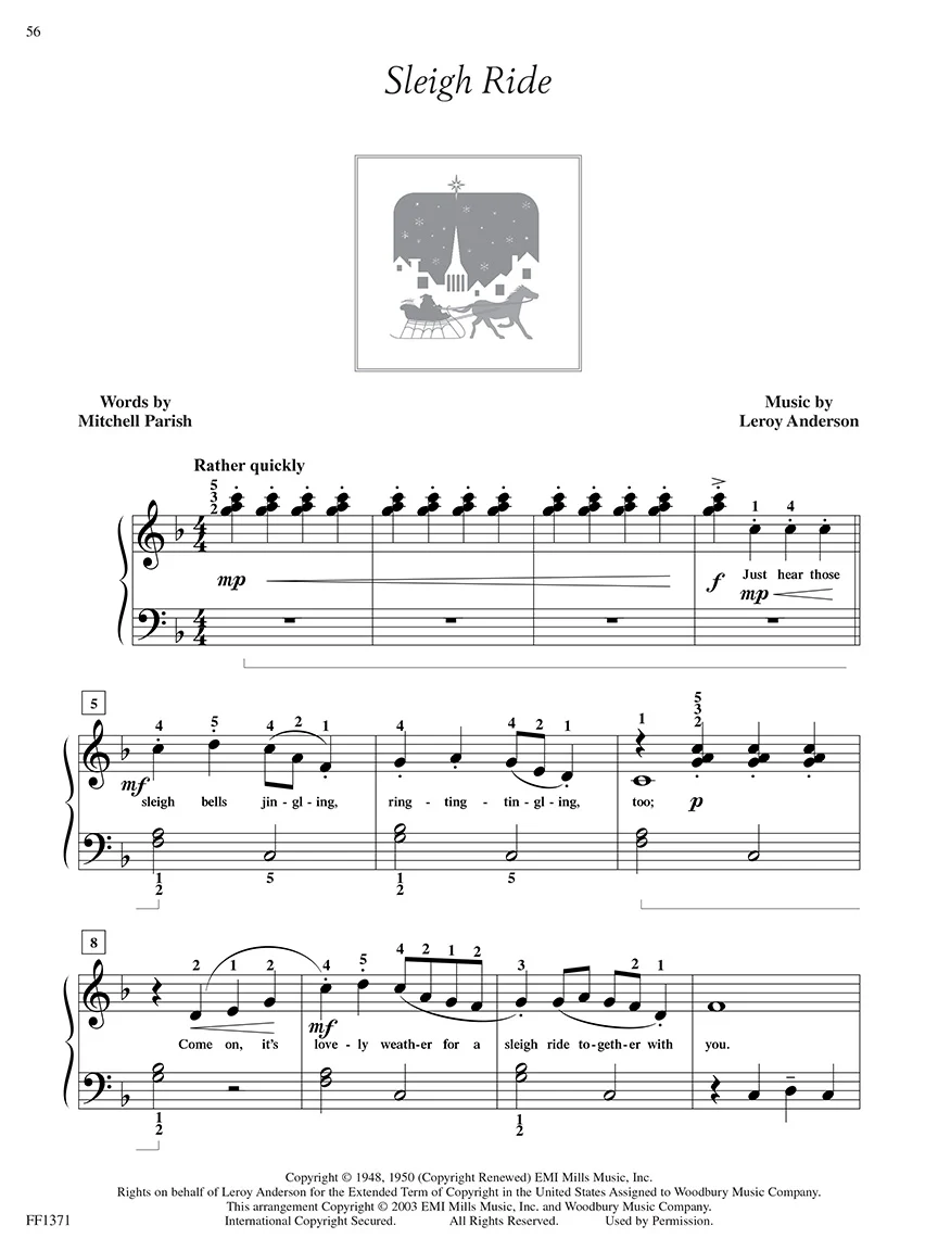 Faber Adult Piano Adventures Christmas - Book 2 - Image 5