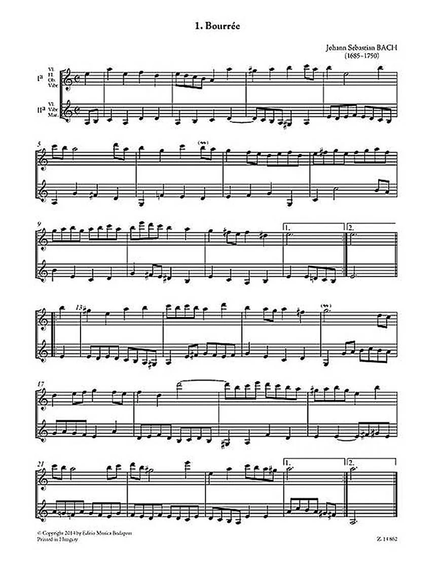 Advanced Level Duos with Optional Combinations of Instruments Score and Parts - Image 2