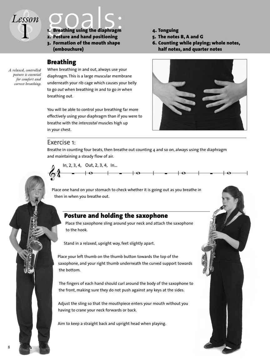 New Tune a Day Alto Saxophone, Book 1 - Image 3