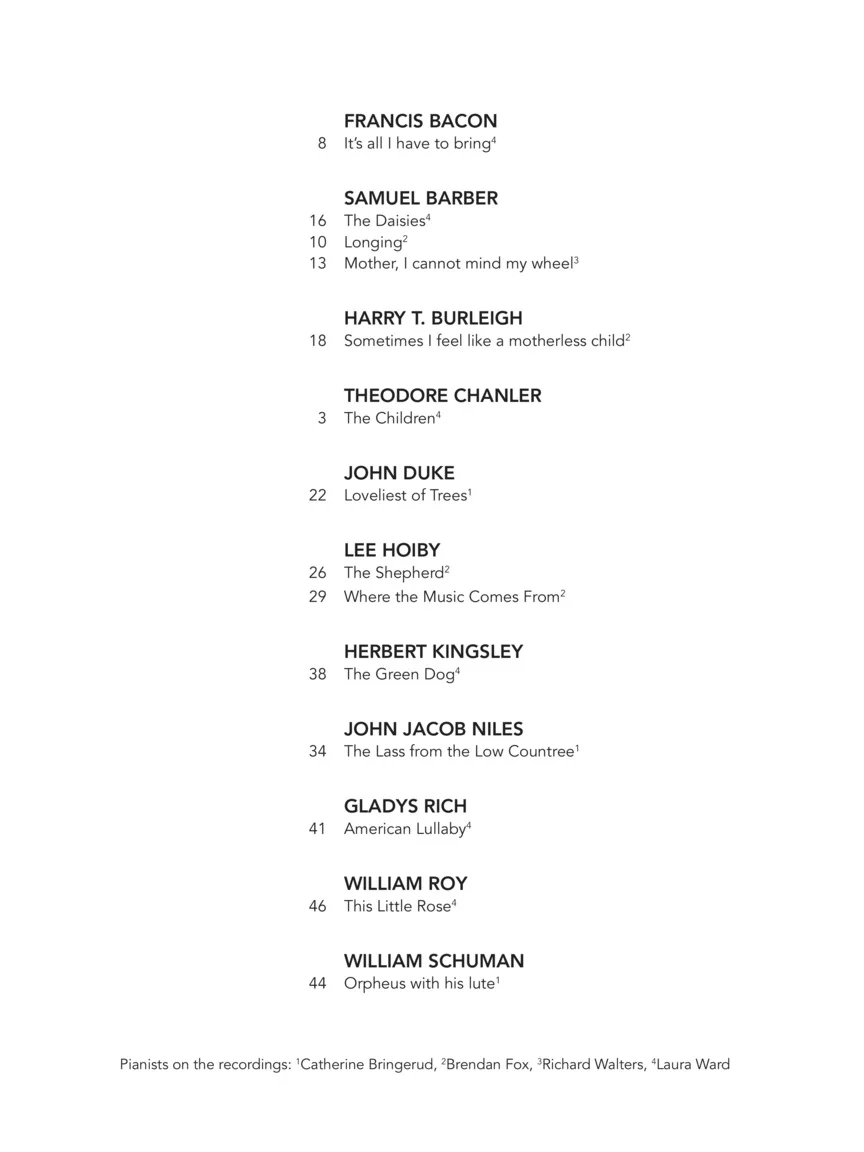 American Art Songs for the Progressing Singer - Image 2