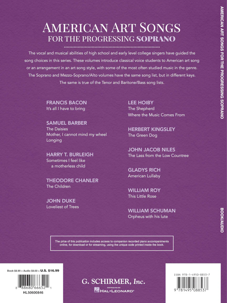 American Art Songs for the Progressing Singer - Image 5