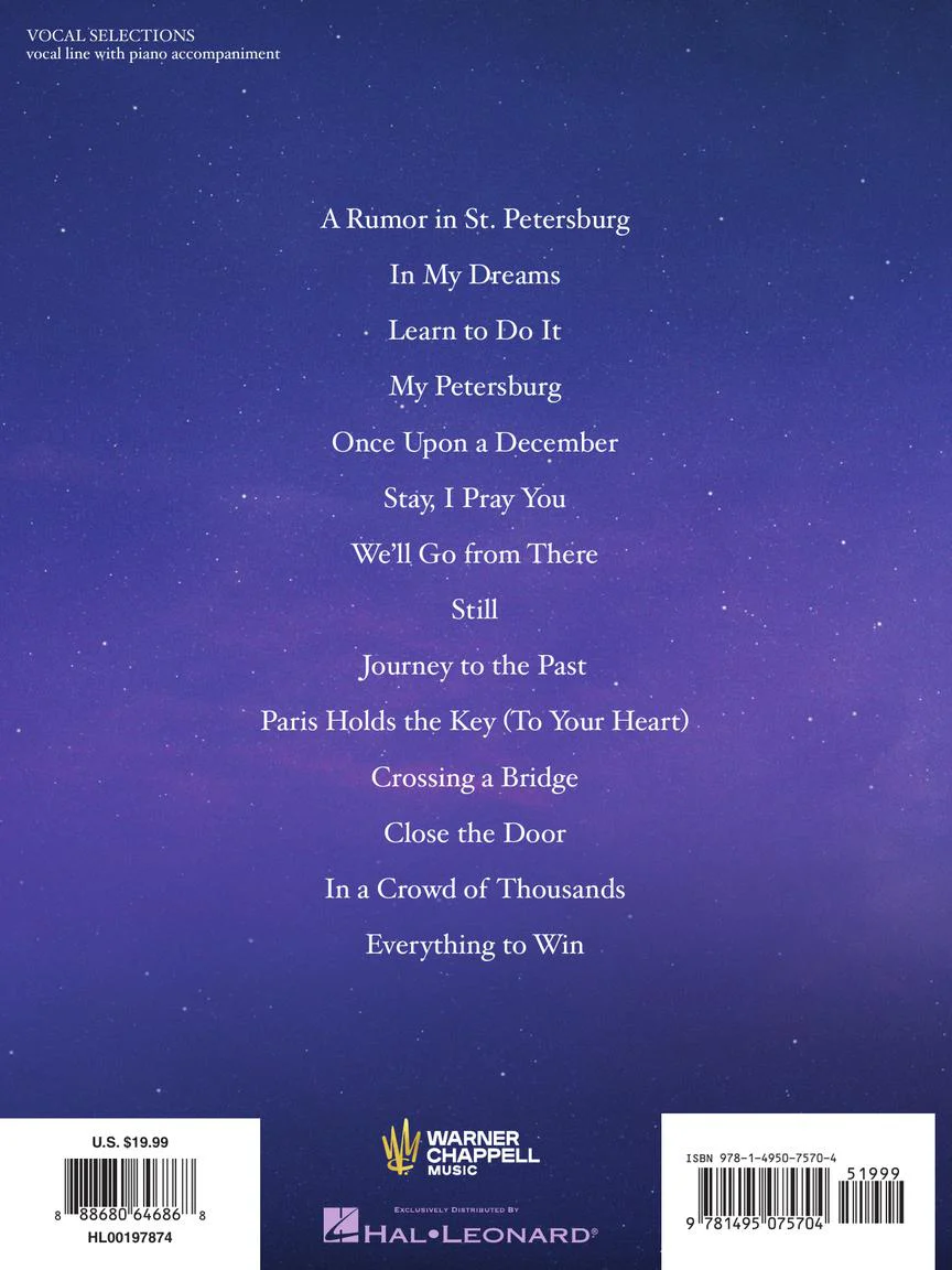 Anastasia - New Broadway Musical Vocal Selections - Image 7