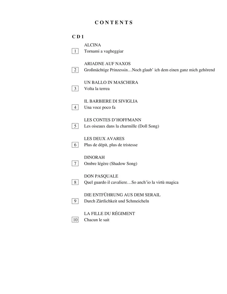 Arias for Soprano - G. Schirmer Opera Anthology Accompaniment CDs - Image 3