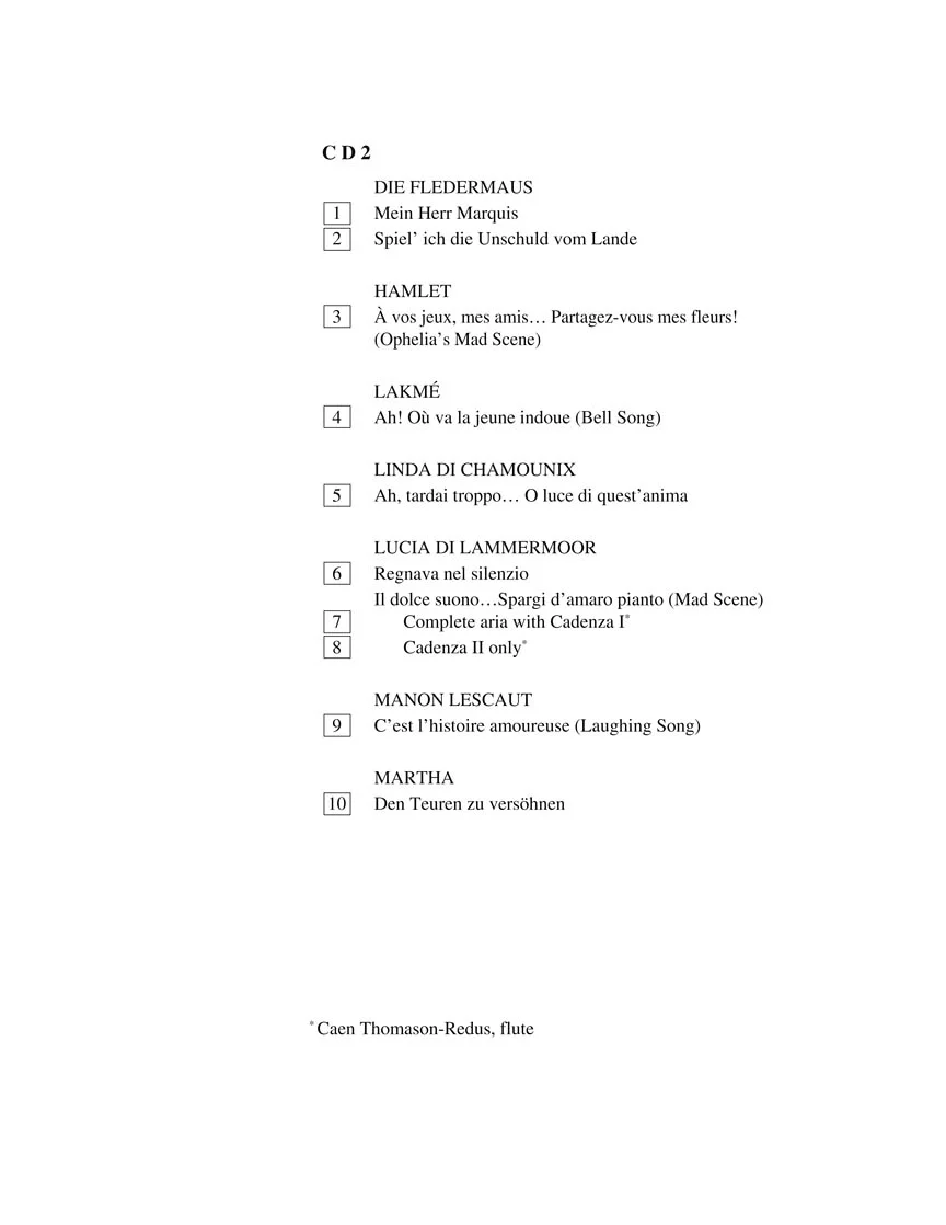 Arias for Soprano - G. Schirmer Opera Anthology Accompaniment CDs - Image 4