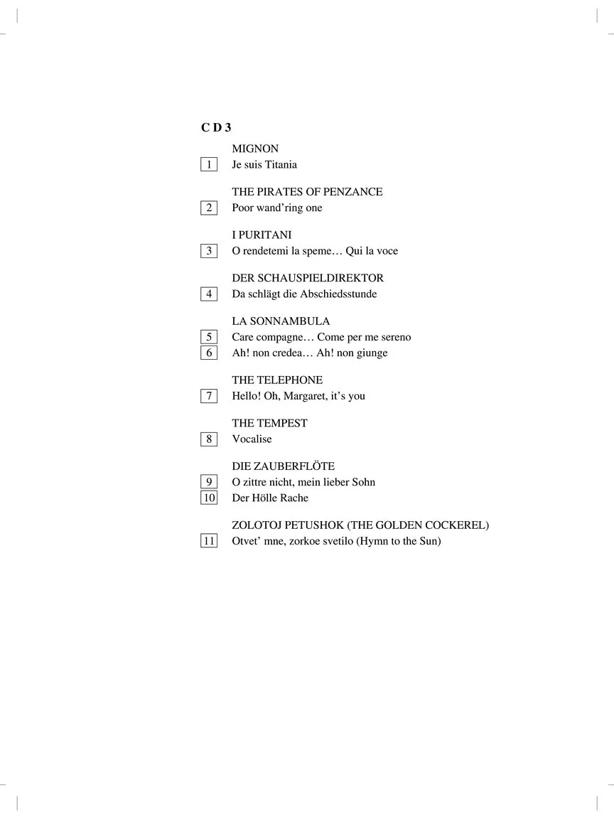 Arias for Soprano - G. Schirmer Opera Anthology Accompaniment CDs - Image 5