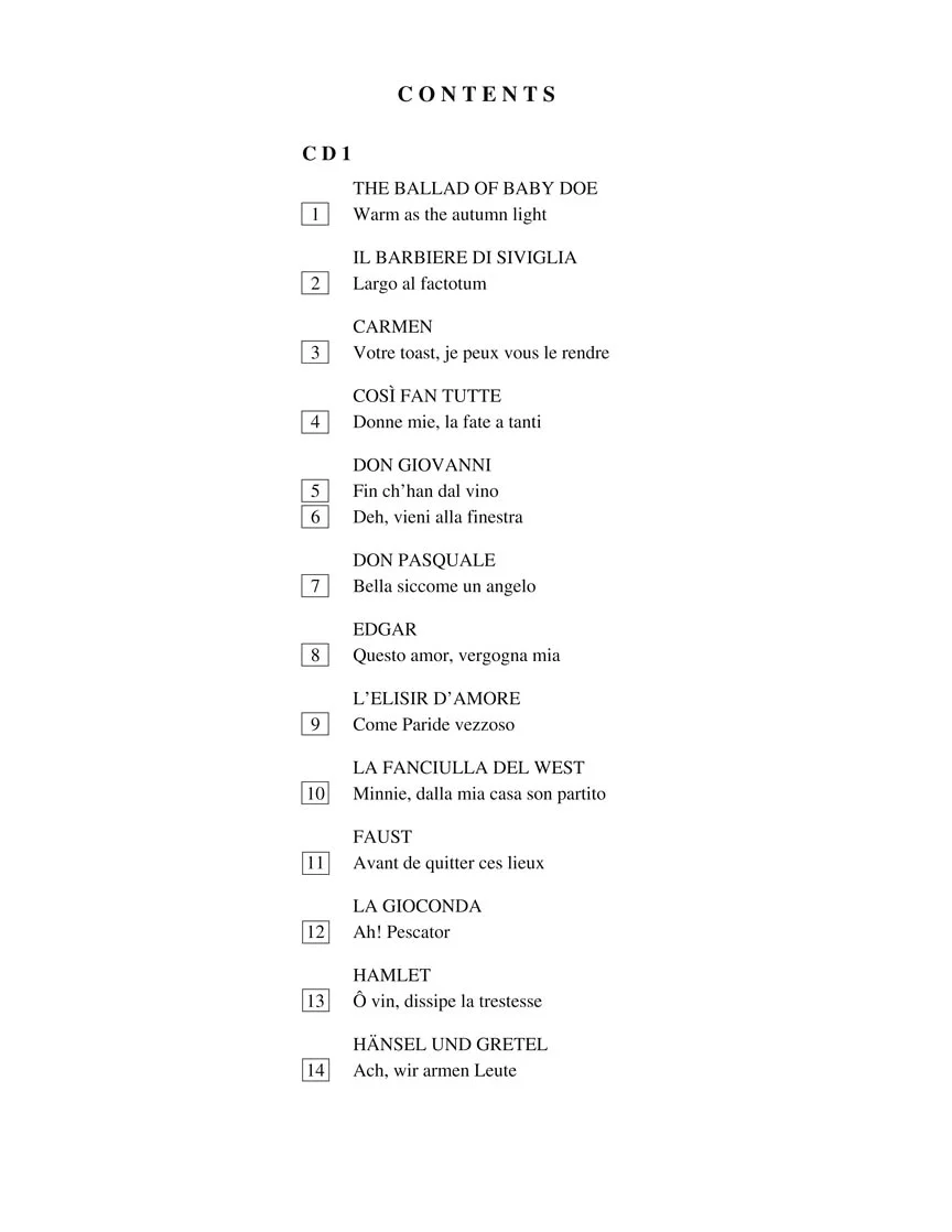Arias for Baritone - G. Schirmer Opera Anthology Accompaniment CDs - Image 3