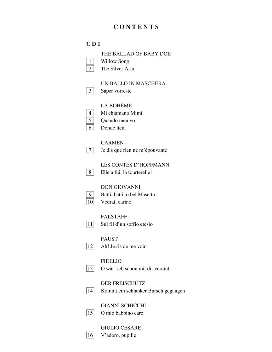 Arias for Soprano - G. Schirmer Opera Anthology Accompaniment CDS - Image 3