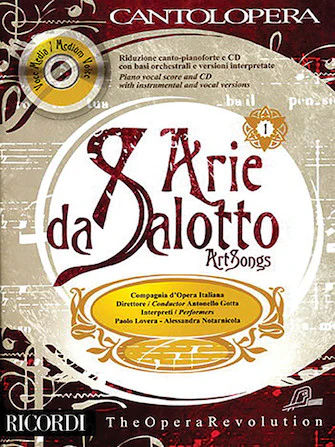 Art Songs - Cantolopera Series Vol. 1 Med Voice
