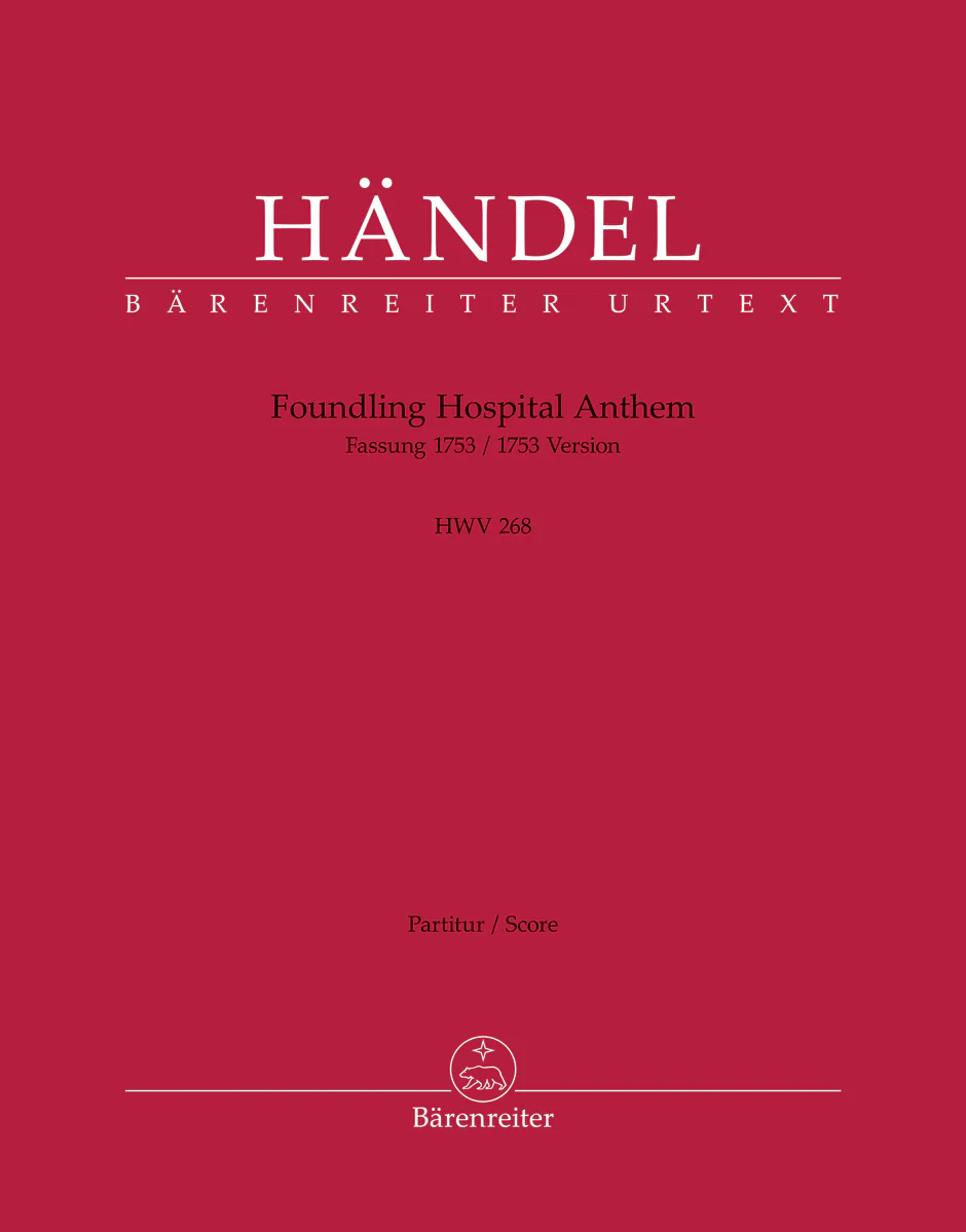 Handel: Foundling Hospital Anthem HWV 268 (Full Score)
