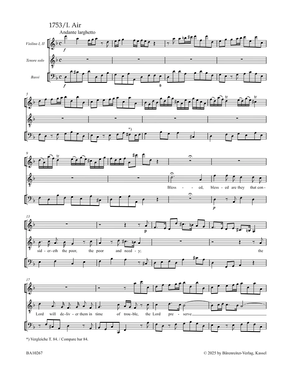 Handel: Foundling Hospital Anthem HWV 268 (Full Score) - Image 2