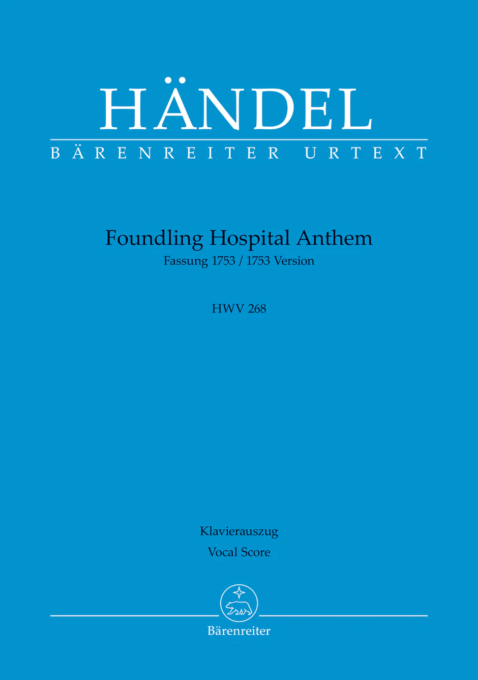 Handel: Foundling Hospital Anthem HWV 268