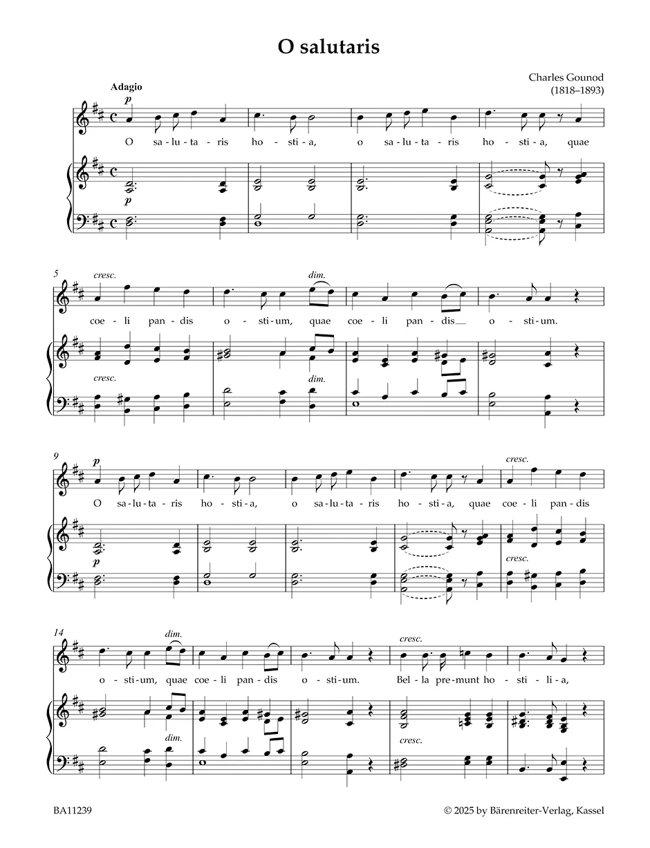 Sacred Motets by French Masters of the 19th and 20th Century for Solo Voice and Organ (Harmonium, Piano) - Image 2