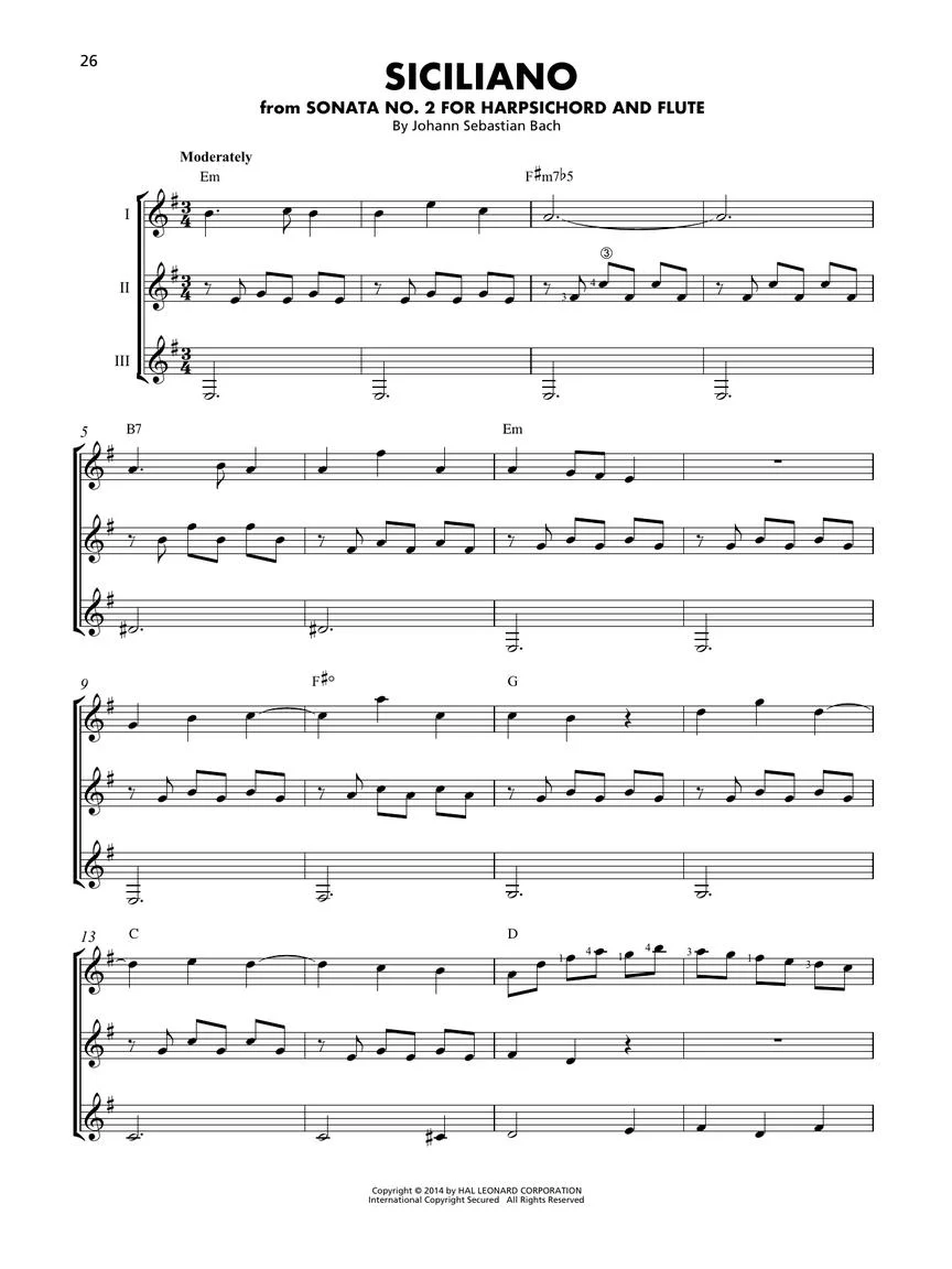 Bach - Essential Elements Guitar Ensembles - Image 5