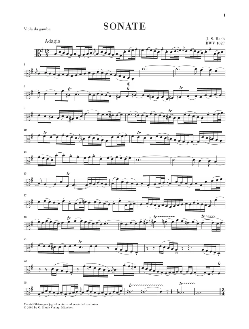 Bach: Three Gamba Sonatas - Image 6