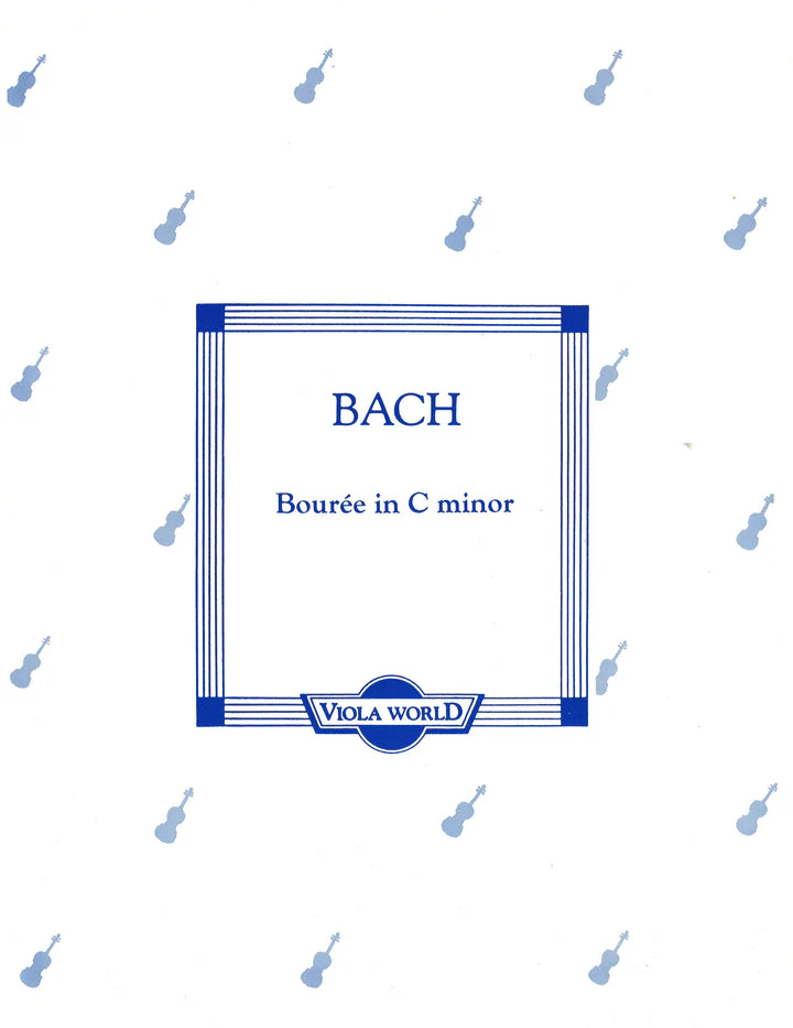 Bach: Bourée in C minor