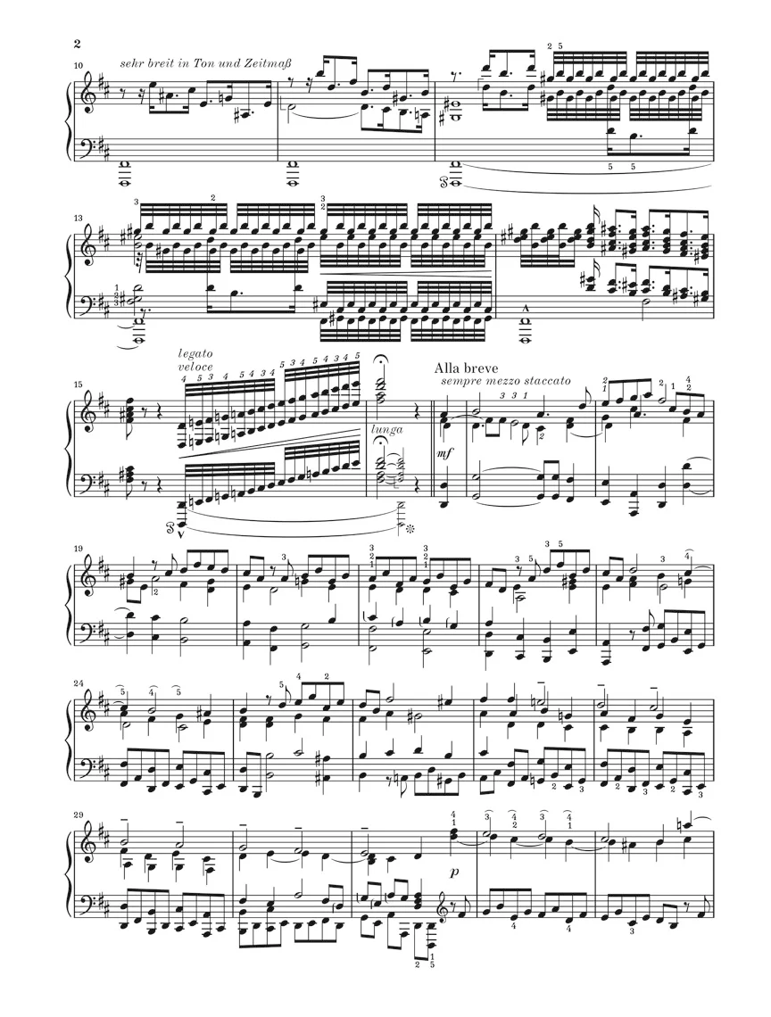Bach-Busoni: Prelude and Fugue in D major for Organ BWV 532 - Image 3
