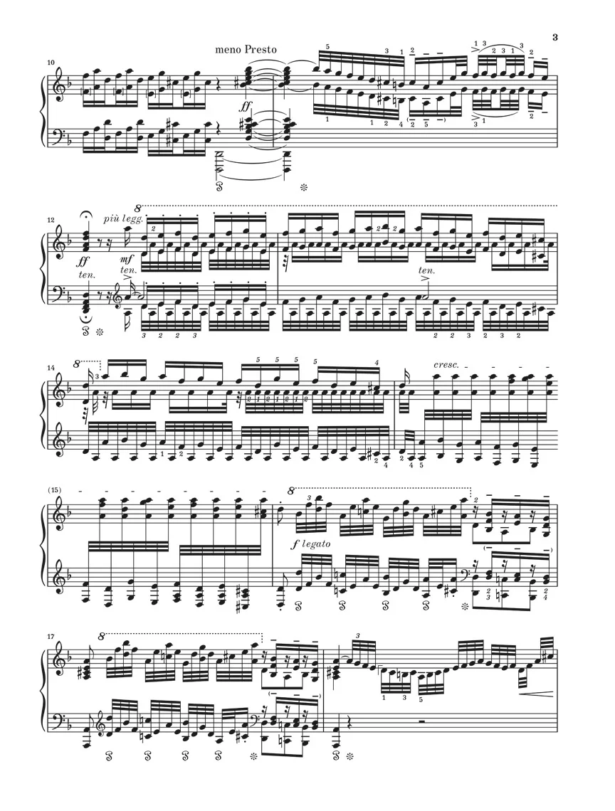 Bach-Busoni: Toccata in d minor for Organ BWV 565 - Image 3