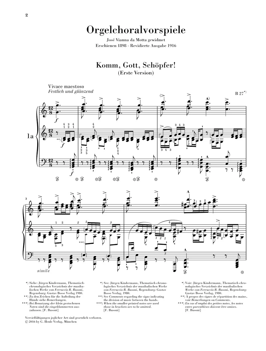 Bach-Busoni: Chorale Preludes - Image 2