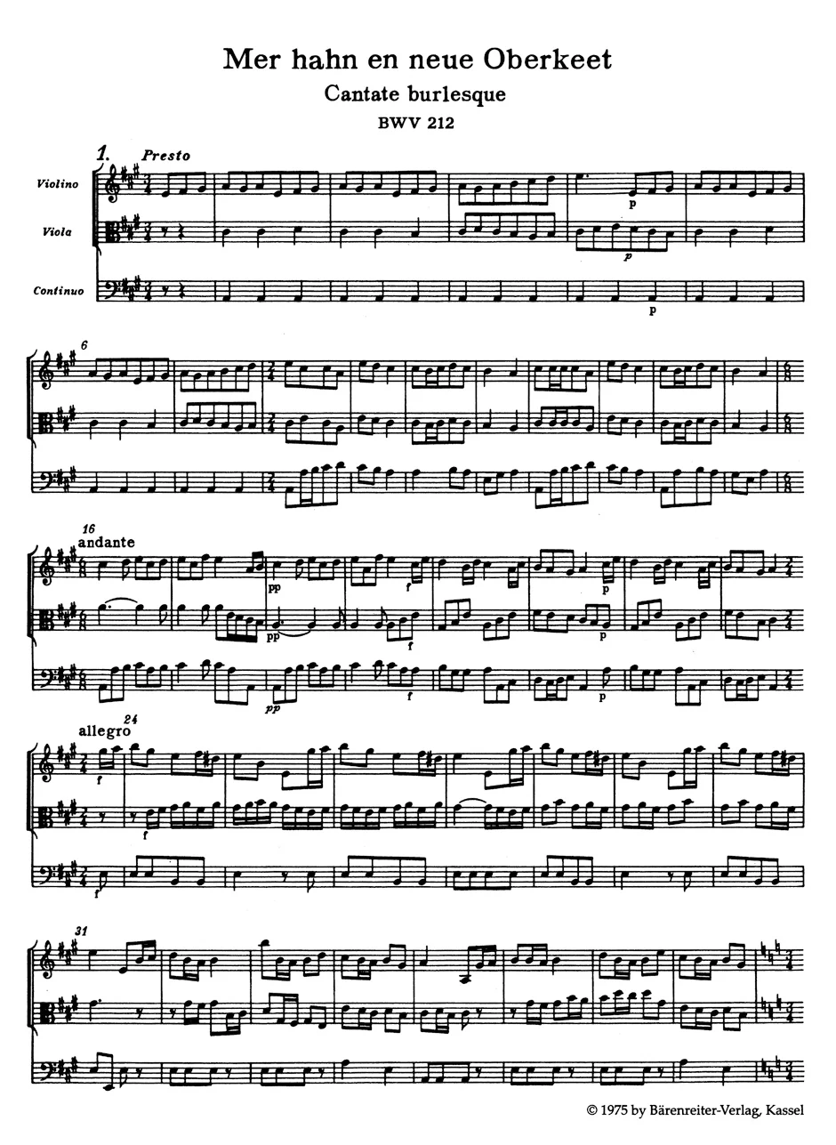 Bach The Complete Cantatas, Chorales and Motets (19 Volumes) Study Scores - Image 5