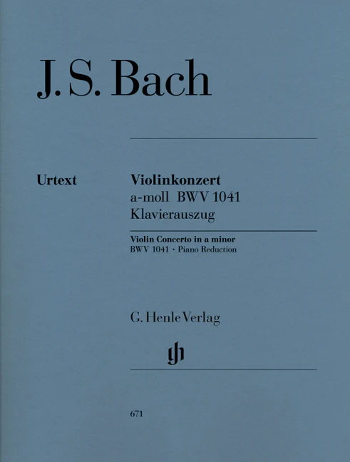 Bach: Violin Concerto in a minor BWV 1041